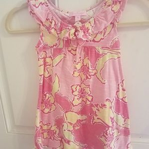 Xs Lilly pulitzer girls dress euc